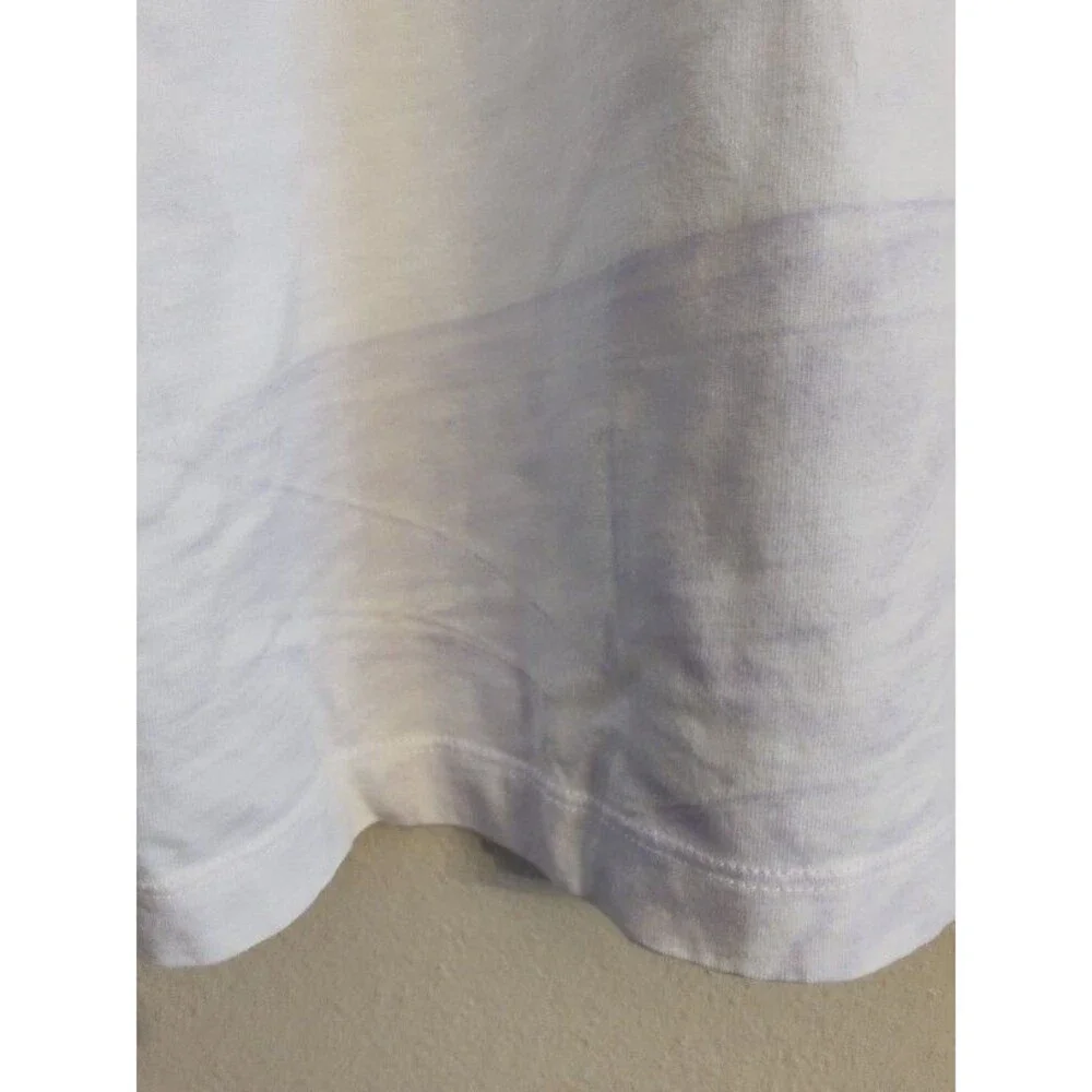 Men's Air Jordan White T Shirt Exclusive of decoration Size 3XL Pit2pit 25.5